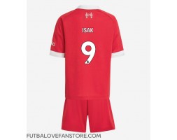 Liverpool Alexander Isak #9 Domáci Detský futbalový dres 2025-26 Krátky Rukáv (+ trenírky)